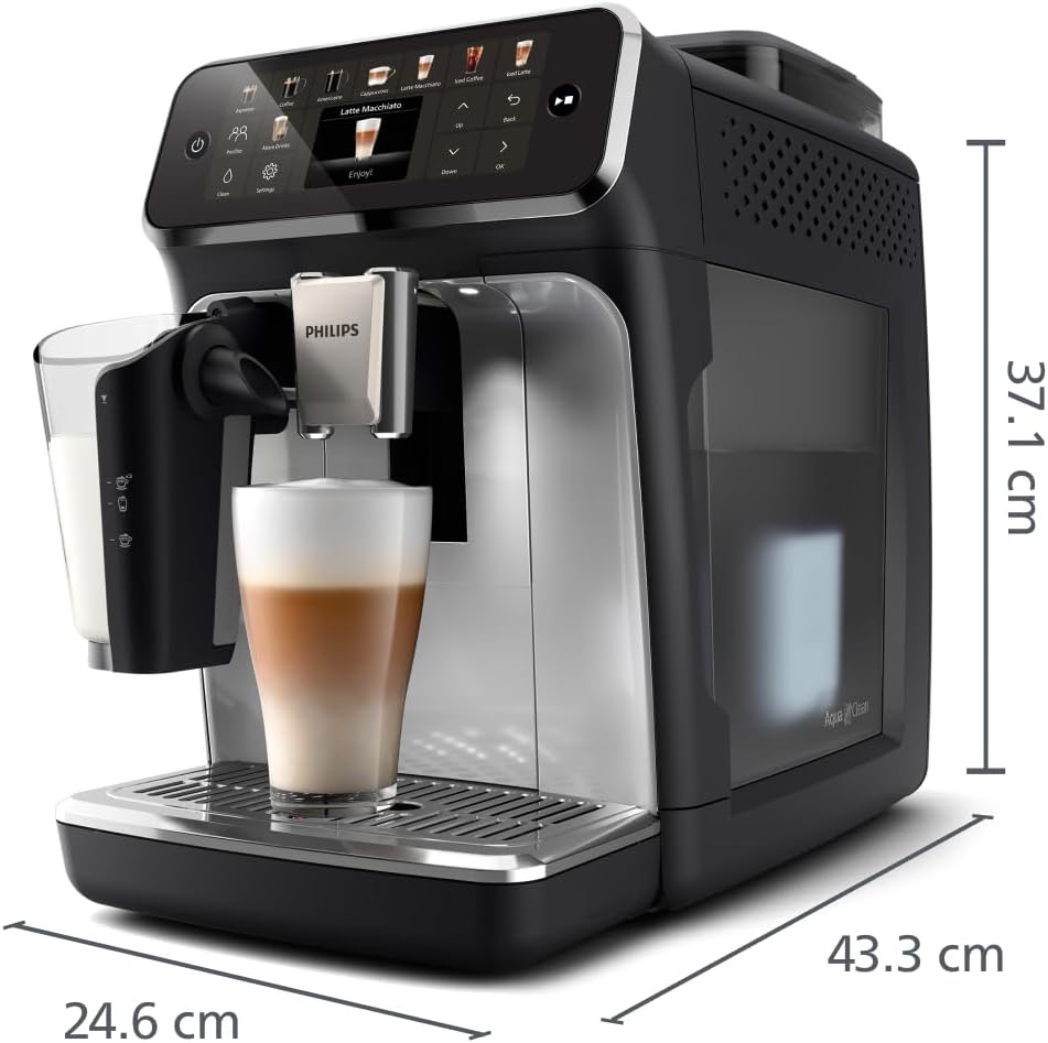 Philips Serie 5500 Kaffeevollautomat – LatteGo Milchsystem